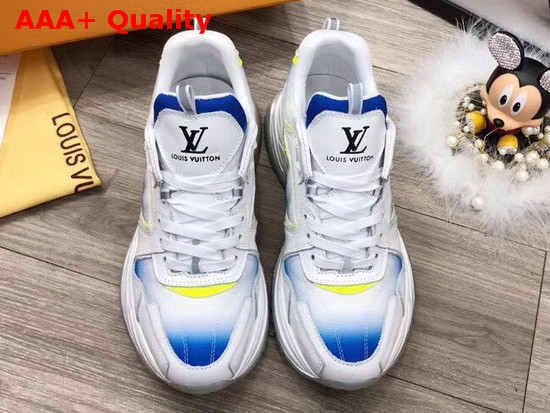 Louis Vuitton Run Away Pulse Sneaker White Mix of Materials 1A5YL7 Replica