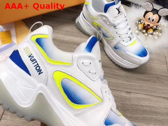 Louis Vuitton Run Away Pulse Sneaker White Mix of Materials 1A5YL7 Replica