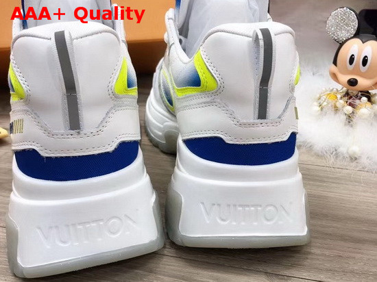 Louis Vuitton Run Away Pulse Sneaker White Mix of Materials 1A5YL7 Replica