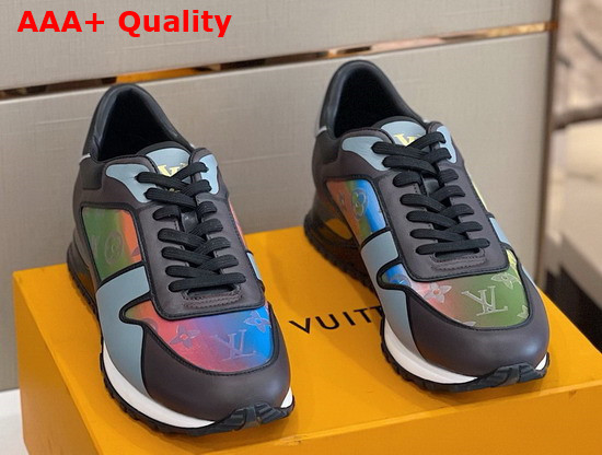 Louis Vuitton Run Away Sneaker Iridescent Mix of Materials with Transparent Details Replica