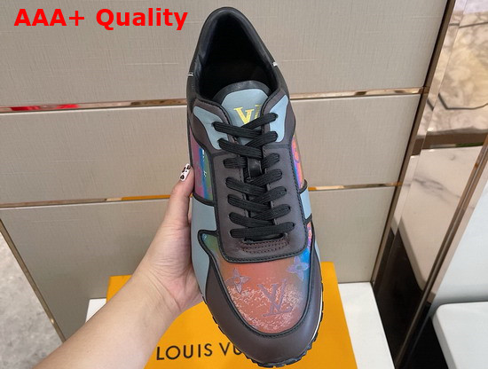 Louis Vuitton Run Away Sneaker Iridescent Mix of Materials with Transparent Details Replica