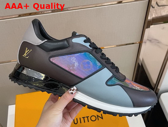 Louis Vuitton Run Away Sneaker Iridescent Mix of Materials with Transparent Details Replica