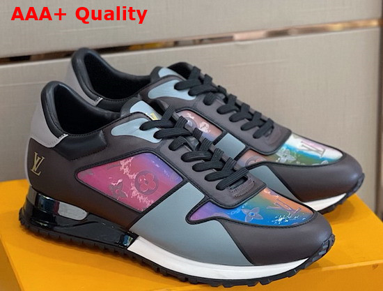 Louis Vuitton Run Away Sneaker Iridescent Mix of Materials with Transparent Details Replica