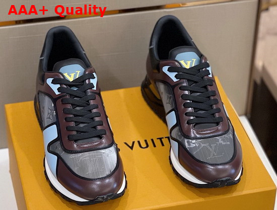 Louis Vuitton Run Away Sneaker Light Blue Mix of Materials with Transparent Details Replica