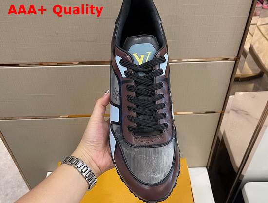 Louis Vuitton Run Away Sneaker Light Blue Mix of Materials with Transparent Details Replica