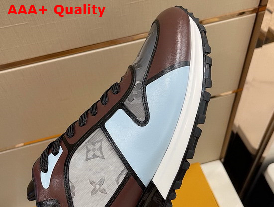 Louis Vuitton Run Away Sneaker Light Blue Mix of Materials with Transparent Details Replica