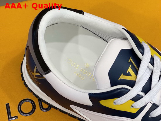 Louis Vuitton Run Away Sneaker White and Red Calf Leather Replica