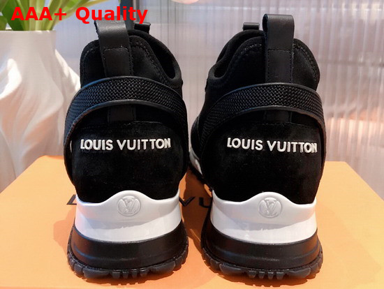 Louis Vuitton Run Away Sneaker in Black Mix of Materials 1A8SQ2 Replica