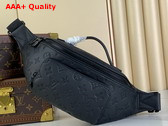 Louis Vuitton Rush Bumbag in Black Monogram Shadow Calfskin Leather M47058 Replica