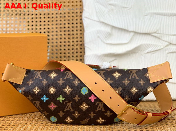 Louis Vuitton Rush Bumbag in Chocolate Monogram Craggy Coated Canvas M24858 Replica