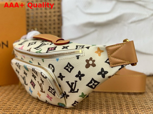 Louis Vuitton Rush Bumbag in Vanilla Monogram Craggy Coated Canvas Replica