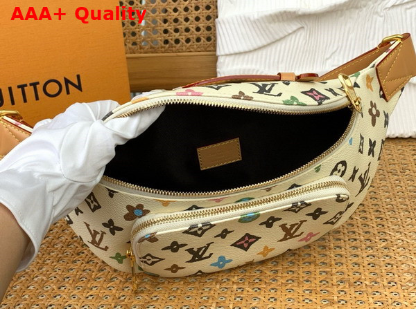 Louis Vuitton Rush Bumbag in Vanilla Monogram Craggy Coated Canvas Replica