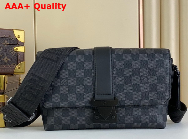 Louis Vuitton S Cape Messenger in Damier Graphite Canvas Replica