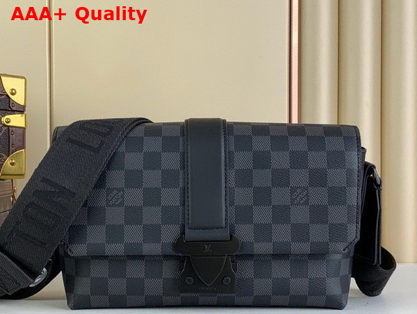 Louis Vuitton S Cape Messenger in Damier Graphite Canvas Replica