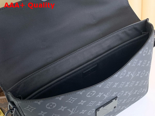 Louis Vuitton S Lock Briefcase in Monogram Eclipse Canvas Replica