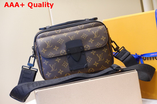 Louis Vuitton S Lock Messenger Monogram Macassar Canvas M45806 Replica