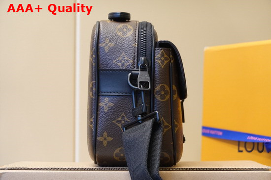 Louis Vuitton S Lock Messenger Monogram Macassar Canvas M45806 Replica