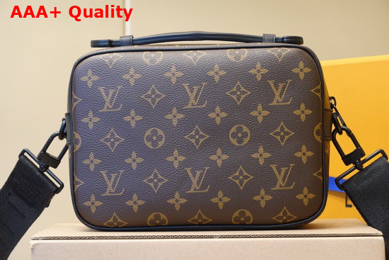 Louis Vuitton S Lock Messenger Monogram Macassar Canvas M45806 Replica