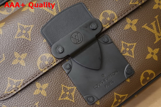 Louis Vuitton S Lock Messenger Monogram Macassar Canvas M45806 Replica