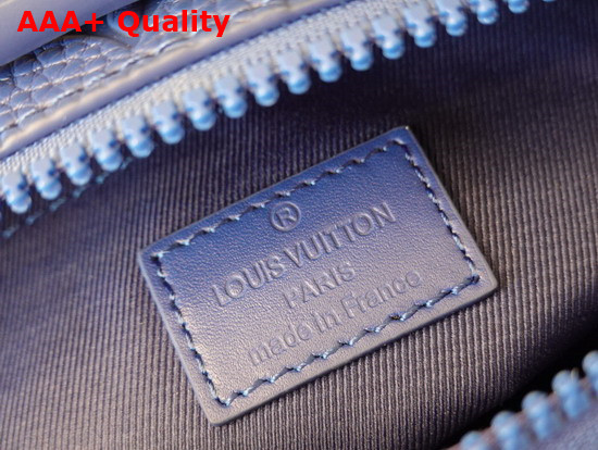 Louis Vuitton S Lock Messenger Taurillon Monogram Blue M58488 Replica