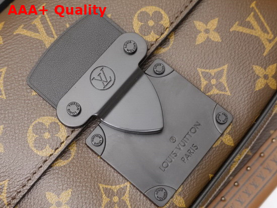 Louis Vuitton S Lock Sling Bag Monogram Macassar Canvas M45807 Replica