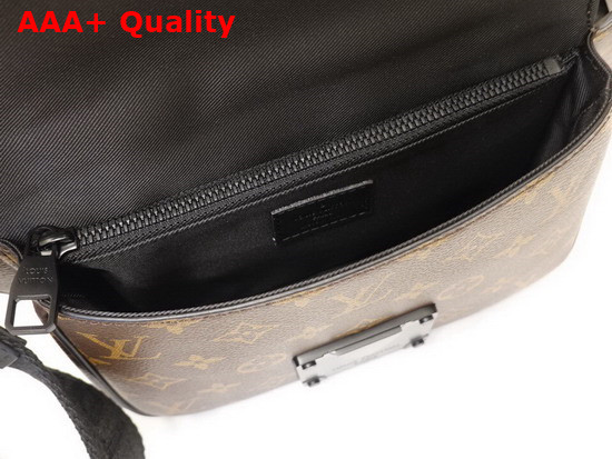 Louis Vuitton S Lock Sling Bag Monogram Macassar Canvas M45807 Replica