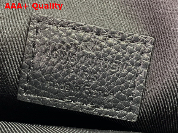 Louis Vuitton S Lock Vertical Wearable Wallet Black Taurillon Monogram Leather M81524 Replica