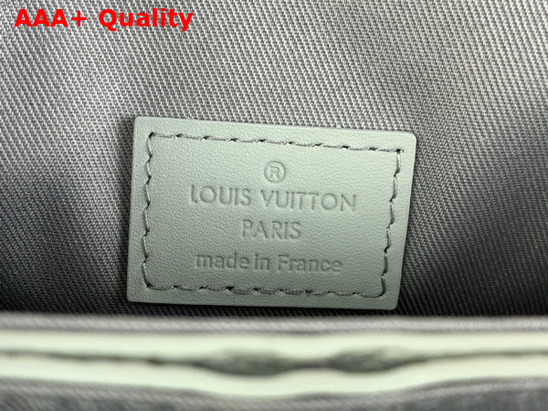 Louis Vuitton S Lock Vertical Wearable Wallet in Mineral Gray Taurillon Monogram Cowhide Leather M82568 Replica