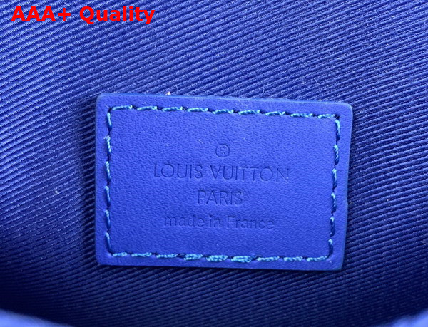 Louis Vuitton S Lock Vertical Wearable Wallet in Racing Blue Taurillon Monogram Cowhide Leather Replica