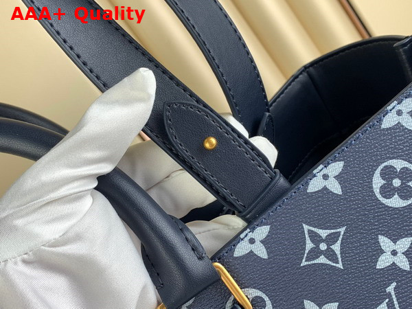 Louis Vuitton Sac Plat 24H Tote Bag in Monogram Bleach Coated Canvas Replica