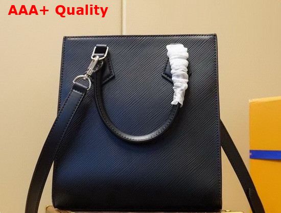 Louis Vuitton Sac Plat BB Black Epi Leather Replica