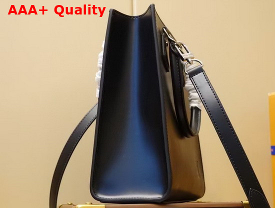 Louis Vuitton Sac Plat BB Black Epi Leather Replica