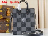 Louis Vuitton Sac Plat XS Black Damier Checkerboard Pattern N60479 Replica