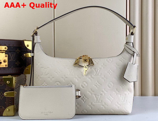 Louis Vuitton Sac Sport Bag in Creme Monogram Empreinte Leather M46609 Replica