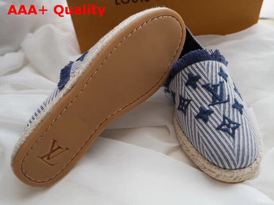 Louis Vuitton Sail Away Espadrille Marine Replica