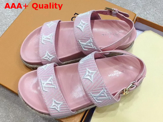 Louis Vuitton Sail Away Sandal Rose Clair Replica