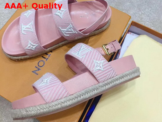 Louis Vuitton Sail Away Sandal Rose Clair Replica