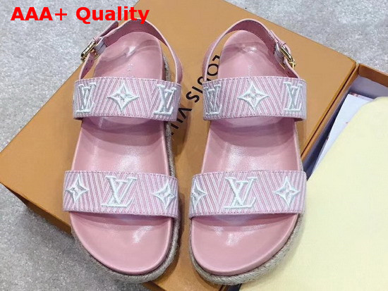 Louis Vuitton Sail Away Sandal Rose Clair Replica