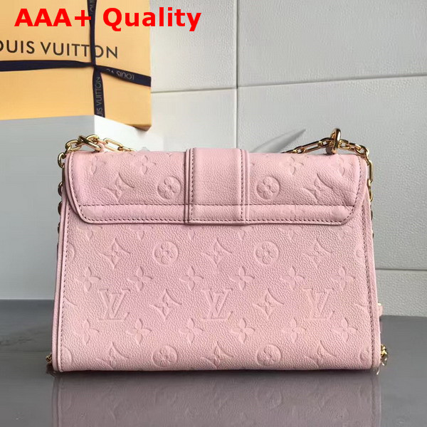 Louis Vuitton Saint Sulpice PM Light Pink Monogram Empreinte Replica