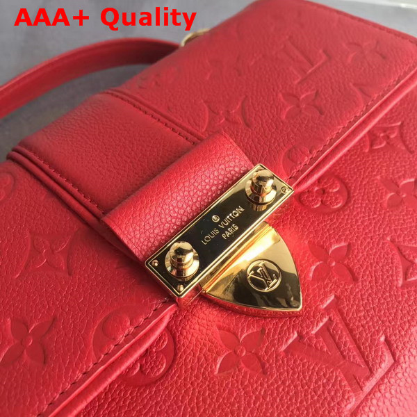 Louis Vuitton Saint Sulpice PM Monogram Empreinte Cerise M43393 Replica