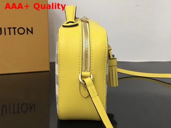 Louis Vuitton Saintonge Handbag Pineapple Damier Aur Coated Canvas N40154 Replica