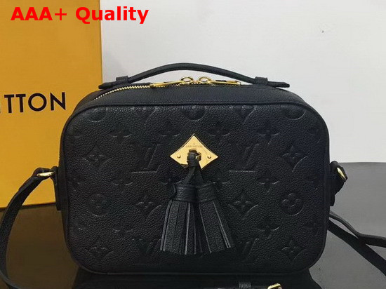 Louis Vuitton Saintonge Noir Monogram Empreinte Leather M44593 Replica