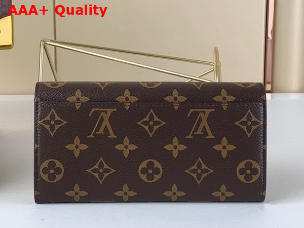 Louis Vuitton Sarah Wallet Brown Monogram Canvas M60531 Replica