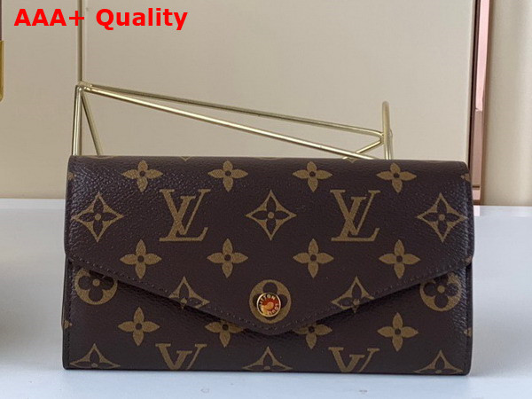 Louis Vuitton Sarah Wallet Brown Monogram Canvas M60531 Replica