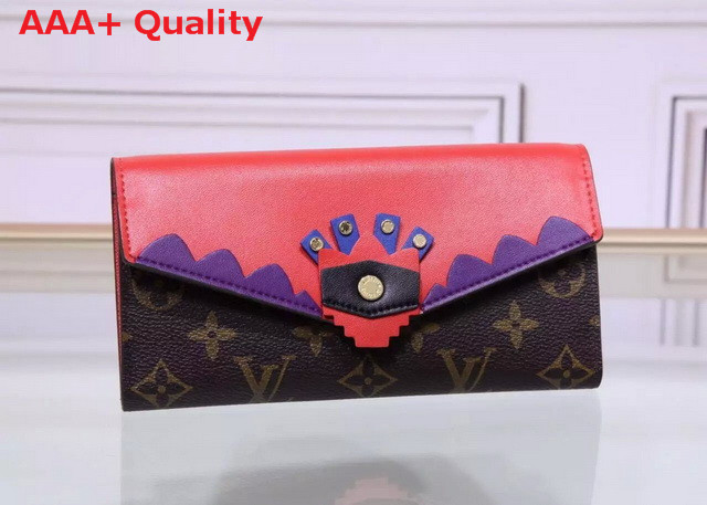 Louis Vuitton Sarah Wallet Totem Monogram Replica