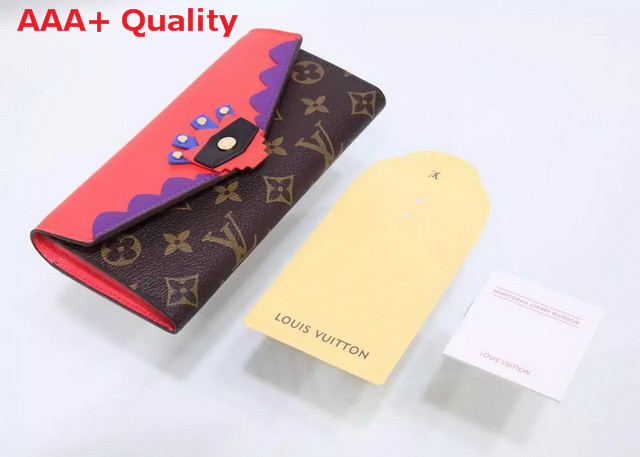 Louis Vuitton Sarah Wallet Totem Monogram Replica