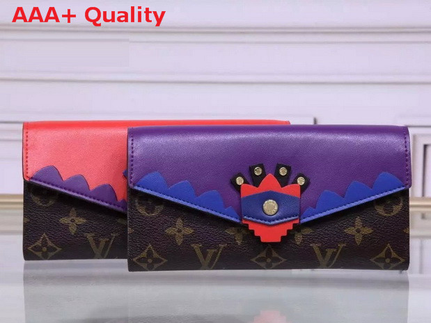 Louis Vuitton Sarah Wallet Totem Monogram Replica