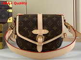 Louis Vuitton Saumur BB Handbag in Monogram Coated Canvas M46740 Replica