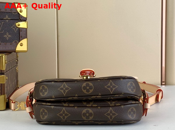 Louis Vuitton Saumur BB Handbag in Monogram Coated Canvas M46740 Replica