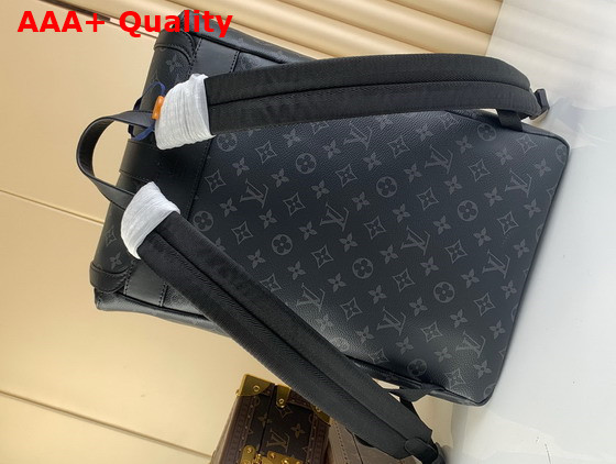 Louis Vuitton Saumur Backpack Monogram Eclipse M45913 Replica